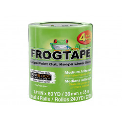 Shurtape 240660 FrogTape® Multi-Surface Masking Tape 36mm x 55m (4 Pack)