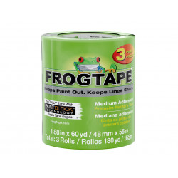 Shurtape 240661 FrogTape® Multi-Surface Masking Tape 48mm x 55m (3 Pack)