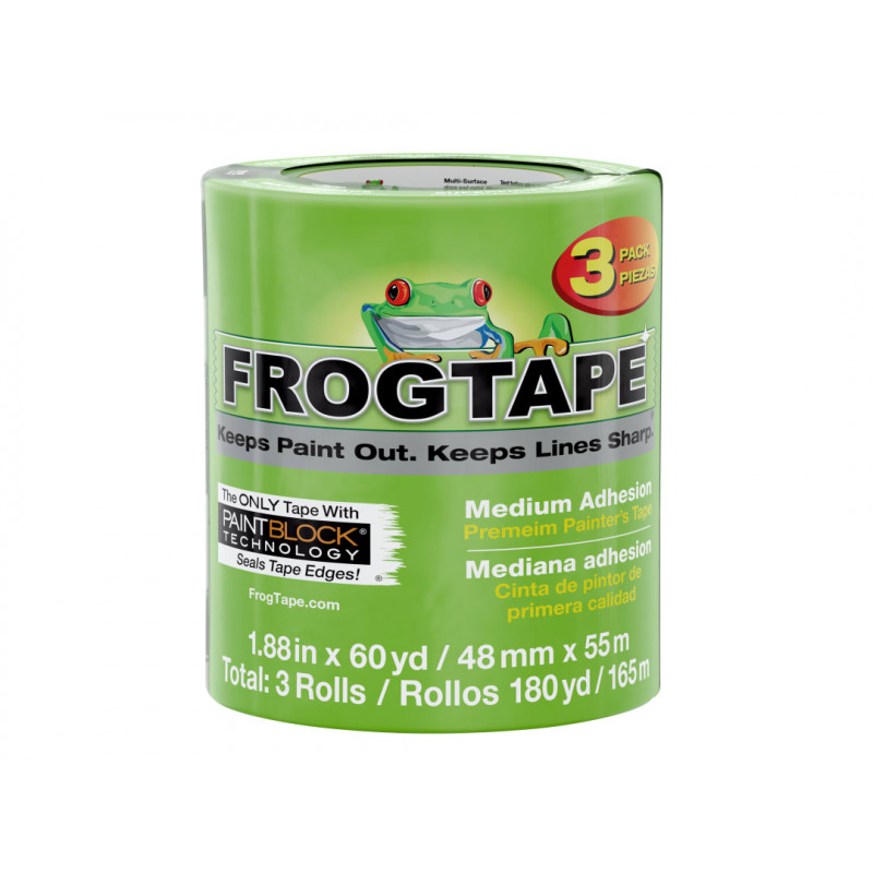 Shurtape 240661 FrogTape® Multi-Surface Masking Tape 48mm x 55m (3 Pack) Shurtape 240661 FrogTape® Multi-Surface Masking Tape 48mm x 55m (3 Pack)