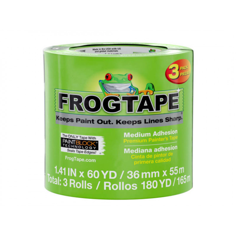 Shurtape 242999 FrogTape® Multi-Surface Masking Tape 36mm x 55m (3 Pack) Shurtape 242999 FrogTape® Multi-Surface Masking Tape 36mm x 55m (3 Pack)