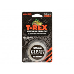 Shurtape 285664 T-REX® Clear Mounting Tape 25mm x 1.5m