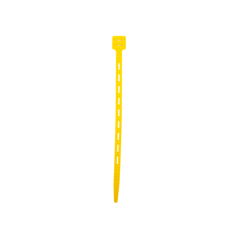 Shurtape 287653 Duck Max Strength™ Reusable Tie Straps Yellow 14in (Pack 2)