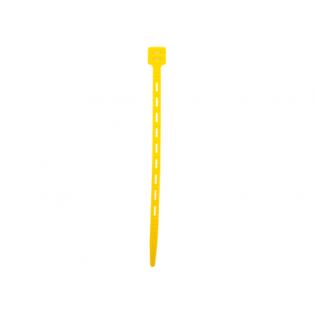 Shurtape 287653 Duck Max Strength™ Reusable Tie Straps Yellow 14in (Pack 2)