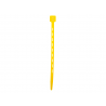 Shurtape 287653 Duck Max Strength™ Reusable Tie Straps Yellow 14in (Pack 2)