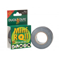 Shurtape 260181 Duck Tape® Mini Roll 25mm x 10m Black