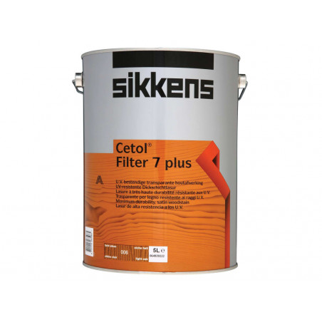 Sikkens 5085902 Cetol Filter 7 Plus Translucent Woodstain Light Oak 5 litre