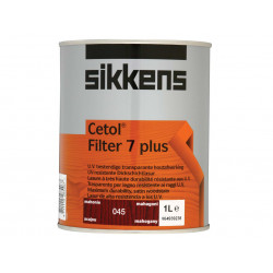 Sikkens 5085935 Cetol Filter 7 Plus Translucent Woodstain Mahogany 1 litre