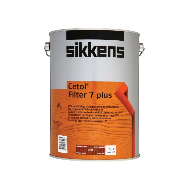Sikkens 5085937 Cetol Filter 7 Plus Translucent Woodstain Mahogany 5 litre Sikkens 5085937 Cetol Filter 7 Plus Translucent Woodstain Mahogany 5 litre