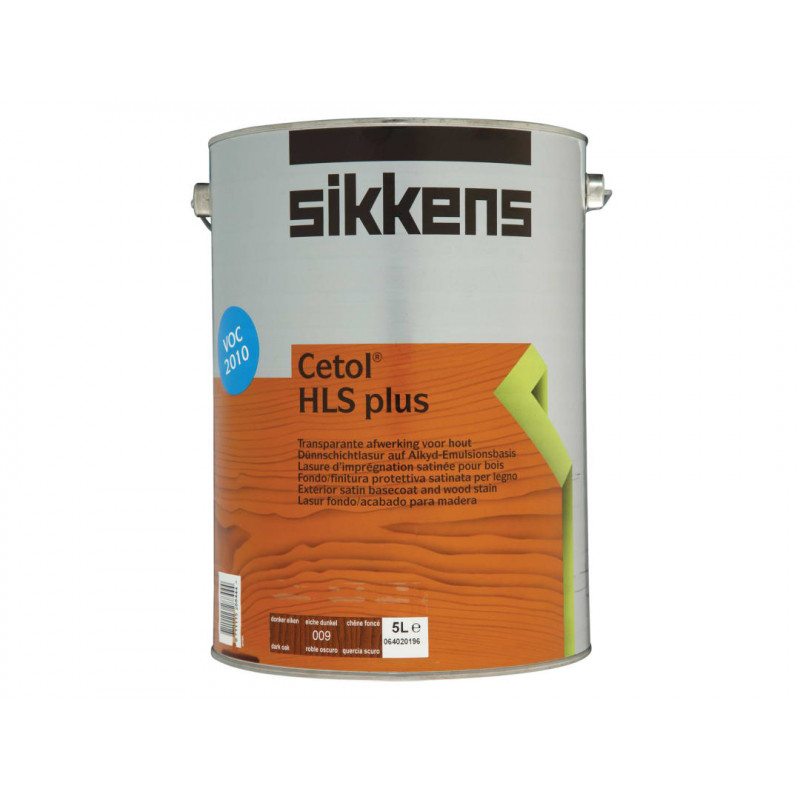 Sikkens 5085926 Cetol HLS Plus Translucent Woodstain Dark Oak 5 litre Sikkens 5085926 Cetol HLS Plus Translucent Woodstain Dark Oak 5 litre