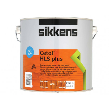 Sikkens 5085898 Cetol HLS Plus Translucent Woodstain Light Oak 2.5 litre
