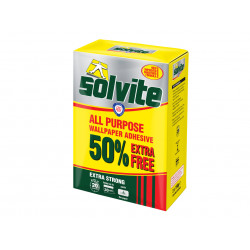 Solvite 1882382 All Purpose Extra Strong Wallpaper Paste - 20 Roll Box with 50% Free
