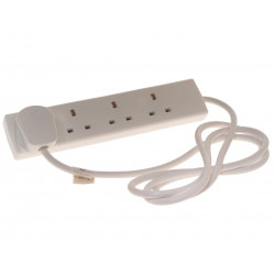 SMJ B4W2MP Extension Lead 240V 4-Way 13A 2m
