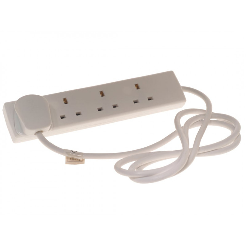 SMJ B4W2MP Extension Lead 240V 4-Way 13A 2m SMJ B4W2MP Extension Lead 240V 4-Way 13A 2m