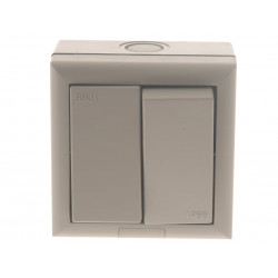 SMJ E62G2B-N IP66 2-Way Switch 1-Gang