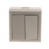 SMJ E62G2B-N IP66 2-Way Switch 1-Gang