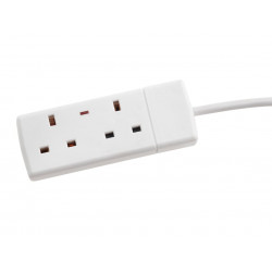 SMJ F2W5MP Extension Lead 240V 2-Way 13A Neon 5m