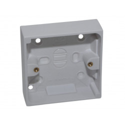 SMJ PPPT19SG Pattress Box Single 19mm Trade Pack