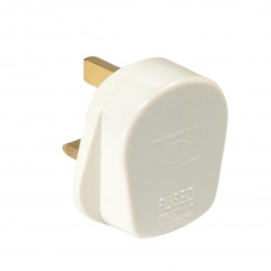 SMJ TW13FP White Fused Plug 13A (Trade Pack 20)