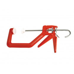 COX™ AT1092 SoloClamp 100P One-Handed Plastic Pad G-Clamp 100mm (4in)