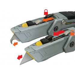 STANLEY® Hand Tools XTHT0-10502 FatMax® Folding Twin Blade Knife
