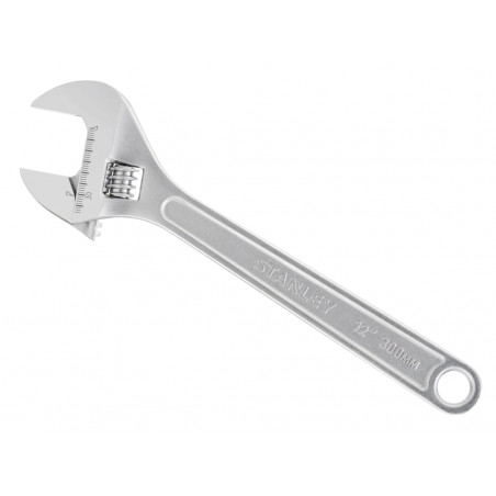 STANLEY® Hand Tools STHT13156-0 Metal Adjustable Wrench 300mm (12in)