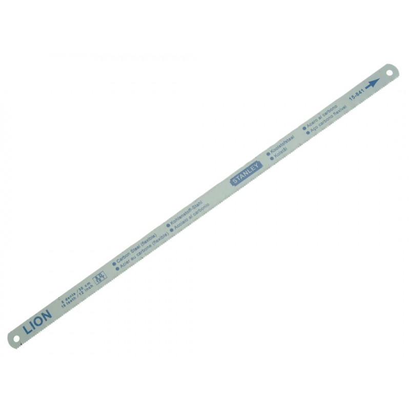 STANLEY® Hand Tools 0-15-801 Flexible Hacksaw Blade 300mm (12in) Pack 5 Blades (18 24 & 32 TPI) STANLEY® Hand Tools 0-15-801 Flexible Hacksaw Blade 300mm (12in) Pack 5 Blades (18 24 & 32 TPI)