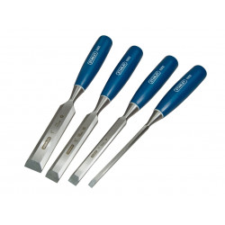 STANLEY® Hand Tools 0-16-129 5002 Bevel Edge Chisel Set, 4 Piece