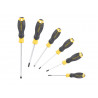 STANLEY® Hand Tools STHT16165-0 CUSHION GRIP™ Screwdriver Set, 6 Piece