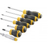 STANLEY® Hand Tools STHT16166-0 CUSHION GRIP™ Screwdriver Set, 6 Piece + Voltage Tester