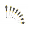 STANLEY® Hand Tools STHT16167-0 CUSHION GRIP™ Screwdriver Set, 8 Piece