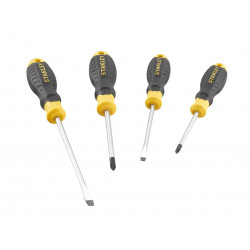 STANLEY® Hand Tools STHT16169-0 CUSHION GRIP™ Screwdriver Set, 4 Piece