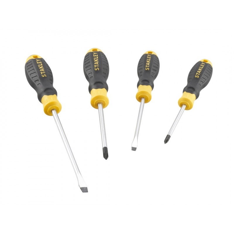 STANLEY® Hand Tools STHT16169-0 CUSHION GRIP™ Screwdriver Set, 4 Piece STANLEY® Hand Tools STHT16169-0 CUSHION GRIP™ Screwdriver Set, 4 Piece