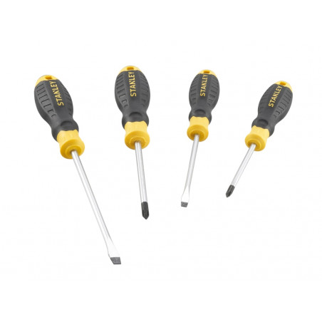 STANLEY® Hand Tools STHT16169-0 CUSHION GRIP™ Screwdriver Set, 4 Piece
