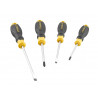 STANLEY® Hand Tools STHT16169-0 CUSHION GRIP™ Screwdriver Set, 4 Piece