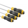 STANLEY® Hand Tools STHT16169-0 CUSHION GRIP™ Screwdriver Set, 4 Piece
