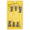 STANLEY® Hand Tools STHT16172-0 CUSHION GRIP™ Screwdriver Set, 6 Piece
