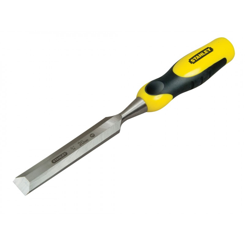 STANLEY® Hand Tools 0-16-878 DYNAGRIP™ Bevel Edge Chisel with Strike Cap 20mm (3/4in) STANLEY® Hand Tools 0-16-878 DYNAGRIP™ Bevel Edge Chisel with Strike Cap 20mm (3/4in)