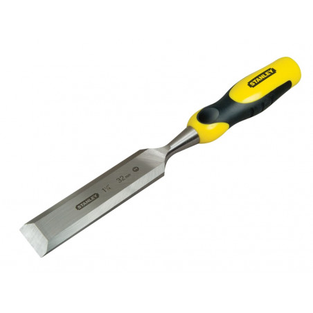 STANLEY® Hand Tools 0-16-881 DYNAGRIP™ Bevel Edge Chisel with Strike Cap 32mm (1.1/4in)