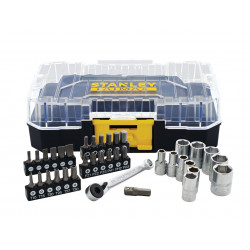 STANLEY® Hand Tools FMMT19101-0 FatMax® PRO-STACK™ 1/4in Socket & Bit Set, 37 Piece