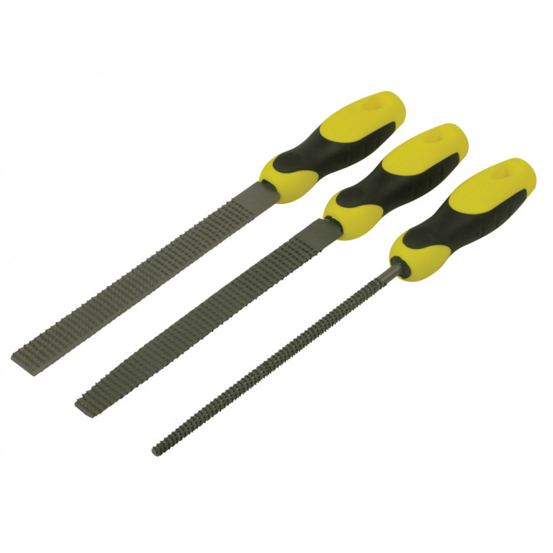 STANLEY® Hand Tools 0-22-477 Handled Rasp Set, 3 Piece STANLEY® Hand Tools 0-22-477 Handled Rasp Set, 3 Piece