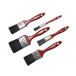 STANLEY® Hand Tools STPPIS5Z Decor Paint Brush Set of 5 12 25 37 50 & 62mm