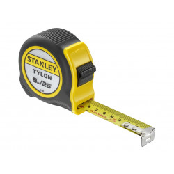 STANLEY® Hand Tools 0-30-656 Tylon™ Pocket Tape 8m/26ft (Width 25mm) Carded