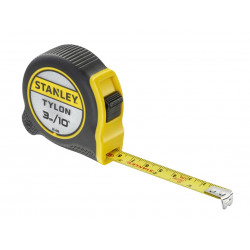 STANLEY® Hand Tools 0-30-686 Tylon™ Pocket Tape 3m/10ft (Width 13mm) Carded