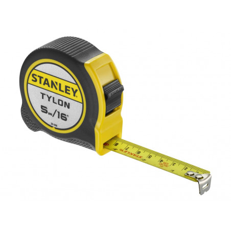 STANLEY® Hand Tools 0-30-696 Tylon™ Pocket Tape 5m/16ft (Width 19mm) Carded