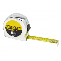 STANLEY® Hand Tools 0-33-552 PowerLock® Classic Pocket Tape 5m (Width 19mm) (Metric only)