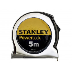STANLEY® Hand Tools 0-33-552 PowerLock® Classic Pocket Tape 5m (Width 19mm) (Metric only)