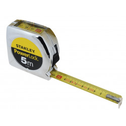 STANLEY® Hand Tools 0-33-932 PowerLock® Top Reader Tape 5m (Width 19mm)