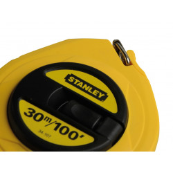STANLEY® Hand Tools 0-34-107 Closed Case Steel Long Tape 30m/100ft (Width 10mm)