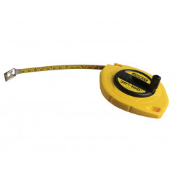 STANLEY® Hand Tools 0-34-107 Closed Case Steel Long Tape 30m/100ft (Width 10mm)