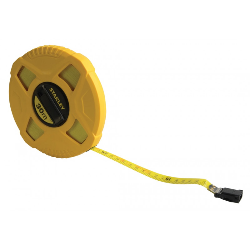 STANLEY® Hand Tools 0-34-297 Closed Case Fibreglass Long Tape 30m (Width 13mm) STANLEY® Hand Tools 0-34-297 Closed Case Fibreglass Long Tape 30m (Width 13mm)